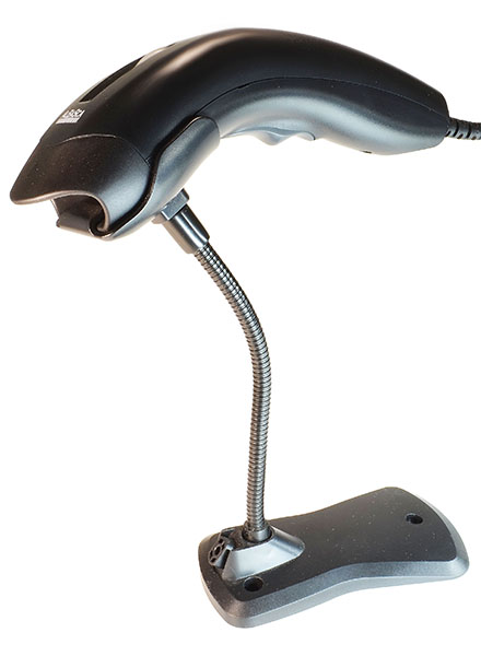 LASER Hand-Barcode-Scanner USB, Seriell, PS/2 Kabel