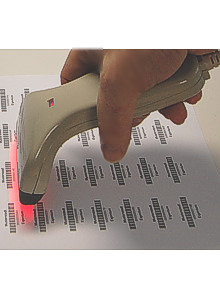 CCD Hand Barcodescanner mit USB oder PS/2 Kabel
