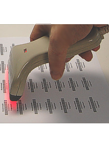 CCD Hand Barcodescanner mit USB oder PS/2 Kabel