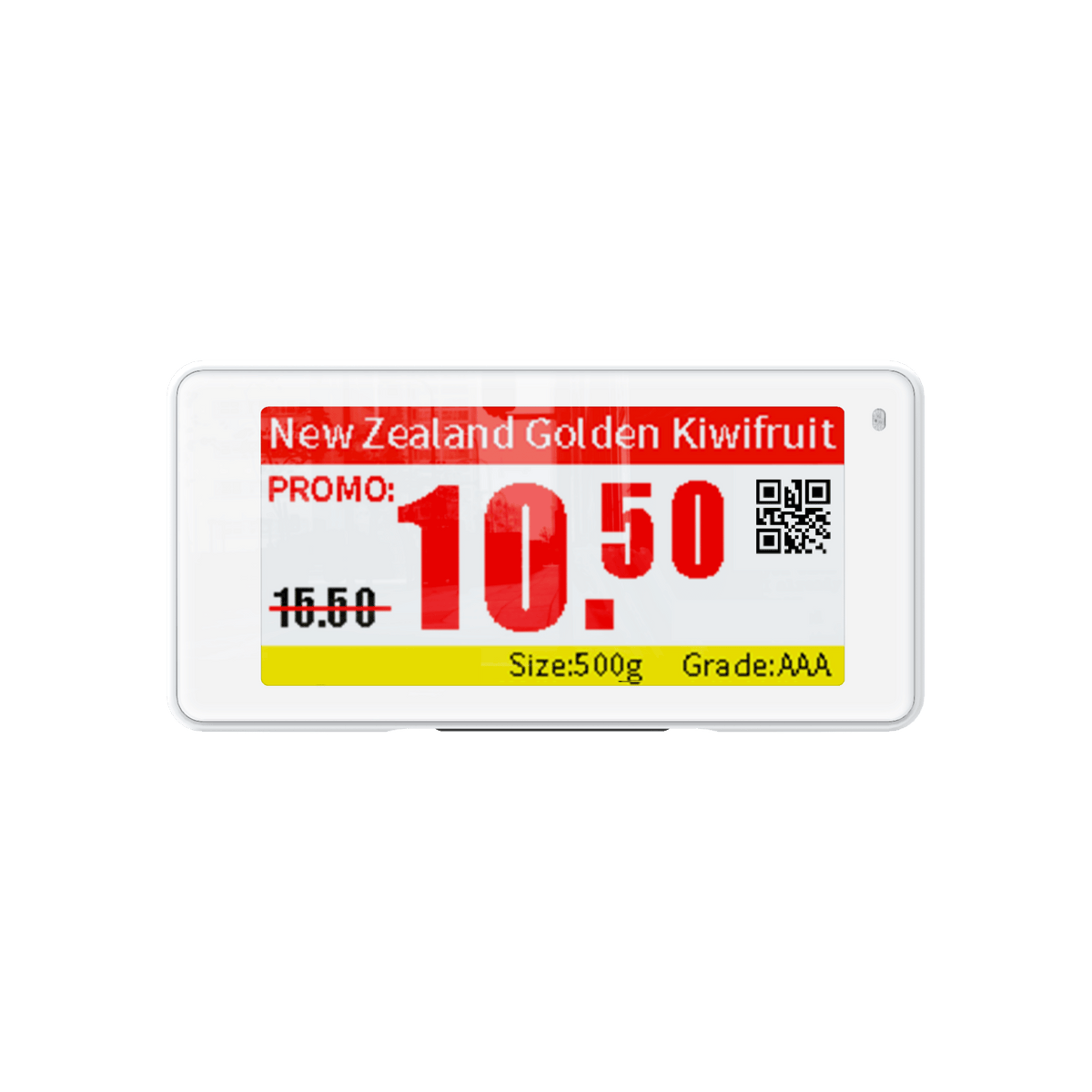 Albasca Synchtag Preisschild (2.13 Zoll) mit Angebotspreis für Kiwis