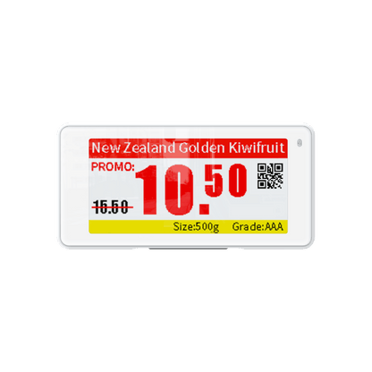 Albasca Synchtag Preisschild (2.13 Zoll) mit Angebotspreis für Kiwis